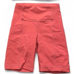 Lululemon Athletica Coral Bike Shorts